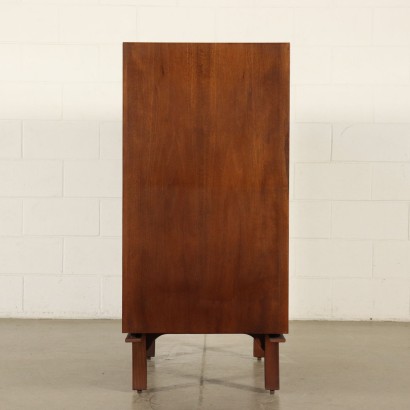 Cabinet by Gianfranco Frattini Walnut Veneer Vintage Italy 1960s-1970s