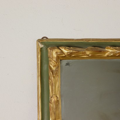 Neoklassischer Lackierter Spiegel 18. Jahrhundert