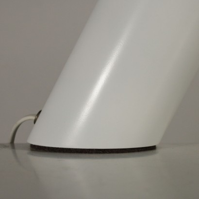 Paire de Lampe de Table Aluminium Fabriqué en Italie Années 70