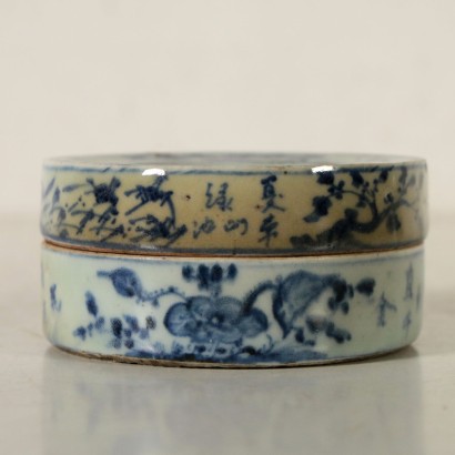 Boîte Porcelaine Chine Fin XIXème siècle