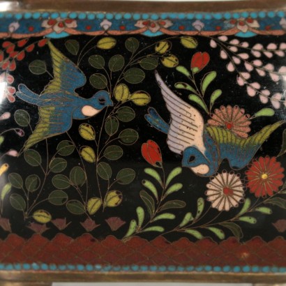 Cloisonne-Schüssel aus Japan Meiji-Zeit (1868-1912)