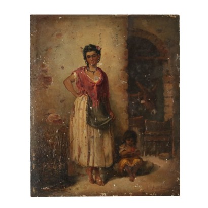 Öl an Tafel Alvaro Miron 1871