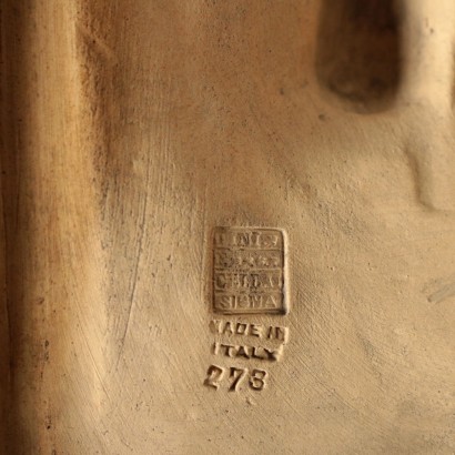 Paire de Panneaux Terre de Signa Dini et Cellai Signa Italie '900