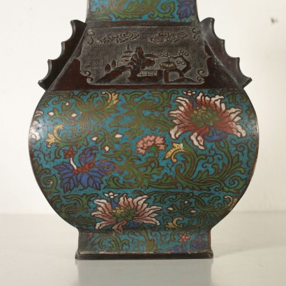 Pair of Cloisonne Vases Japan 19th Century