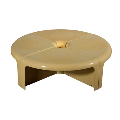 Petite Table Bernini Matière plastique Fabriqué en Italie Années 60-70