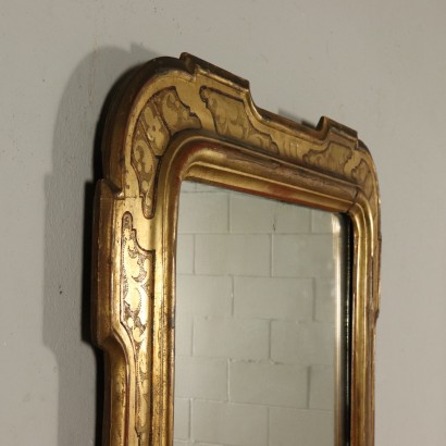 Vergoldeter Spiegel Italien 19. Jahrhundert