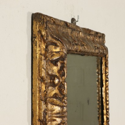 Cornice XVII secolo con specchio