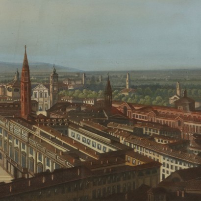 Vista de Milán-detalle