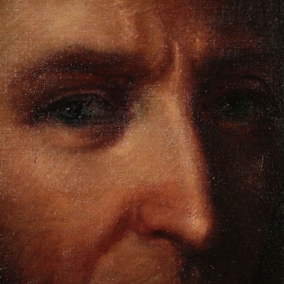 Portrait of a Man Oil Painting Late 1800s