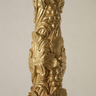 Lampe Vergoldete Bronze Italien 20. Jahrhundert