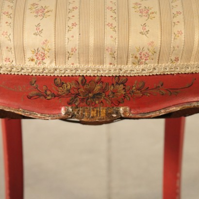 Pair of Chinoiserie Chairs Italy First Half of 1900s