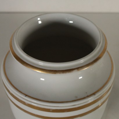 Paire de Vases Céramique à décor Doré '800
