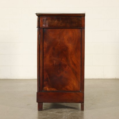 English Cabinet with Drawers Mahogany Late 1800s