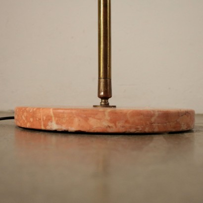 Floor Lamp Marble Brass Vintage Italy 1960s