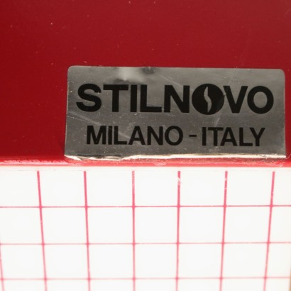 Stilnovo Wandleuchte Lackiertes Metall Vintage Italien 80er Jahre