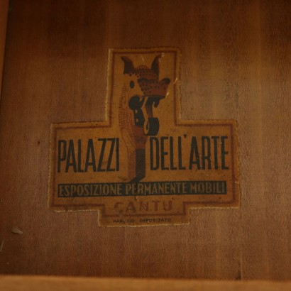 Porte Manteau Console Miroir Palazza dell'Arte Italie Années 50-60