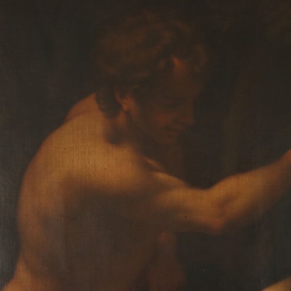 Venus und Amor Ölgemälde 17. Jahrhundert