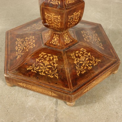 Twelve-sided Coffee Table Charles X Italy 19th Century