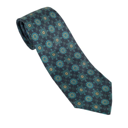 Cravatta Vintage blu Hermès