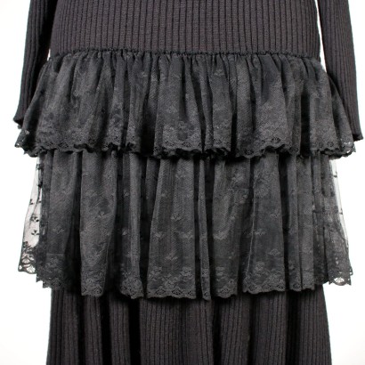 Moschino Vintage Vestido negro-particular