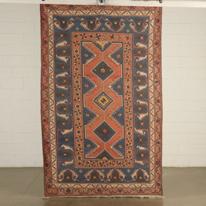 Handmade Kars Carpet Turkey 1960s-1970s