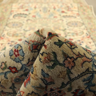 Handmade Jaipur Carpet India Cotton Wool 1980s