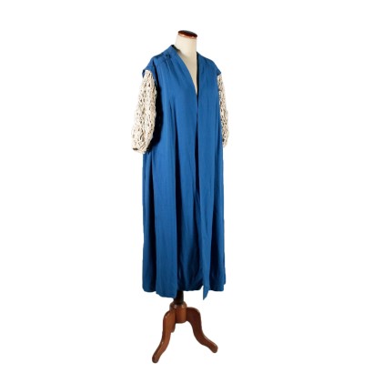 Coat, Vintage blue China