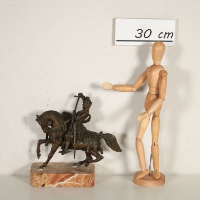 Sculpture Bronze Marbre Auteur Anonyme Italie Fin '800- Début '900