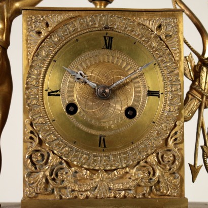 Horloge de Table Carlo X Bronze doré Japy Freres France '800
