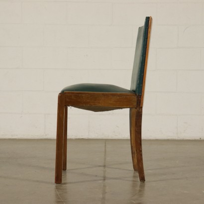 Set of Walnut Chairs Italy First Half of 1900s