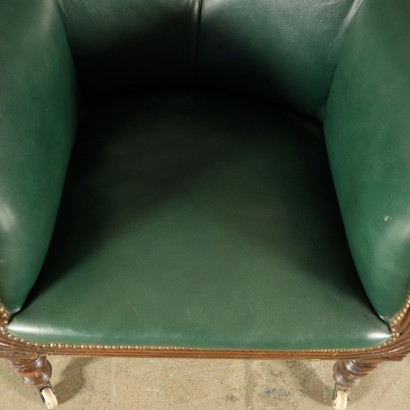 Sessel aus Mahogani Italien 19. Jahrhundert