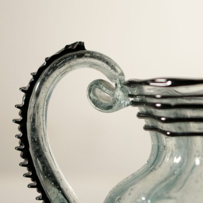 Glass Jug Made in Murano Italy 19th Century