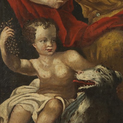 Allegorie des Herbstes Ölgemälde 18. Jahrhundert
