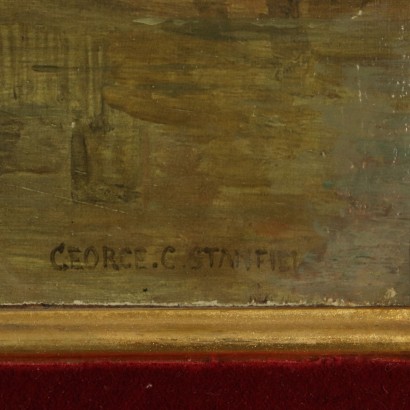 Paesaggio firmato George C. Stanfield