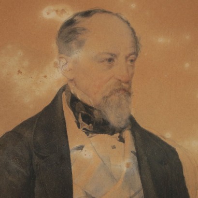 Porträt eines Herrn von Antonio Bignoli 19. Jahrhundert