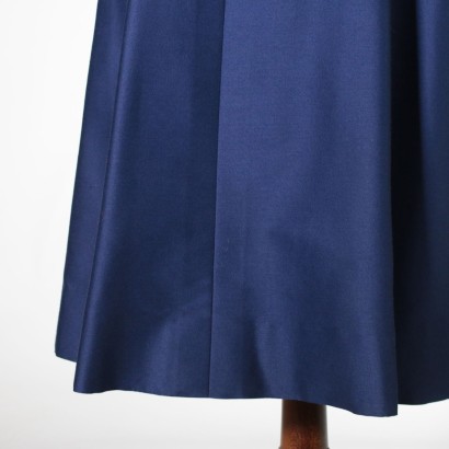 Vintage Blue Cocktail Dress with Bolero Made in Italy