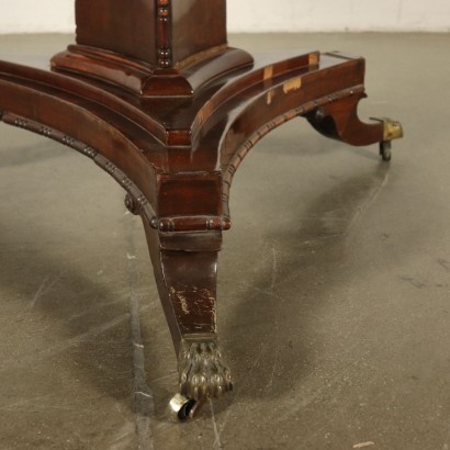 Tilt-top Table Rosewood Inlays England Mid 1800s