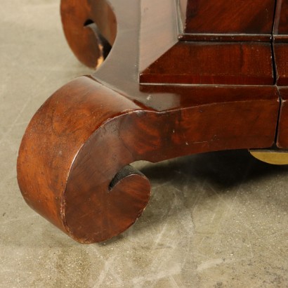 Round Extending Table Mahogany France 19th Century