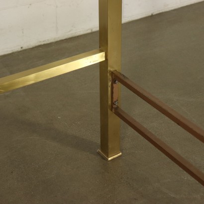 Brass Bed Structure Attributed to Luciano Frigerio Vintage Italy 1960s