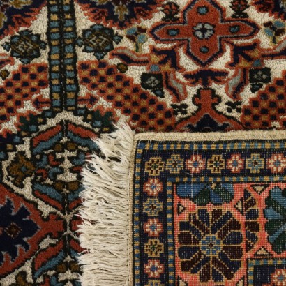 Handmade Ardebil Carpet Iran Wool Silk Cotton 1980s