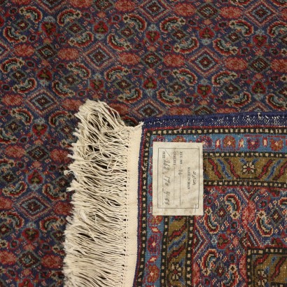 Handmade Biyar Carpet Iran Cotton Wool 1990s