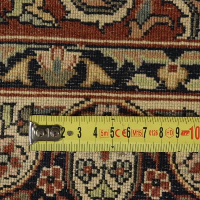 Handgemachter Jaipur Teppich Indien 90er Jahre
