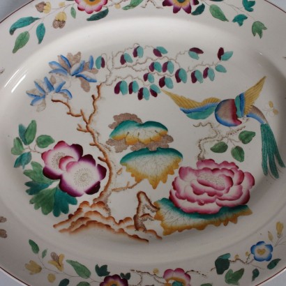 Set of Plates Ashworth Ceramic England 19th Century