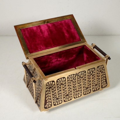 Jugendstil Jewelry Box by Erhard and Sohne Germany 20th Century