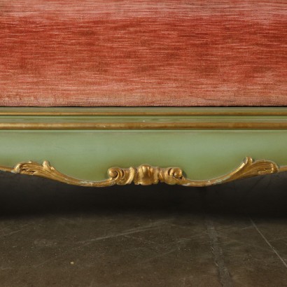 Serpentine Sofabank im Stil Italien 20. Jahrhundert