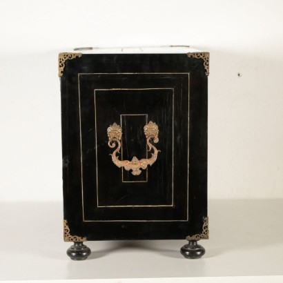Pair of Elegant Ebony Coin Cabinets Italy 18th Century