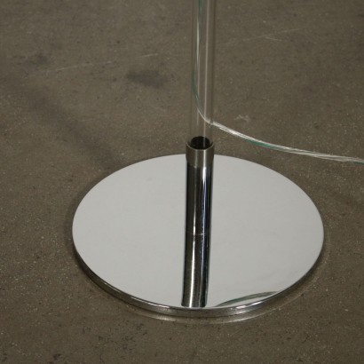 Floor Lamp for Fontana Arte Glass Aluminium Vintage Italy 1999