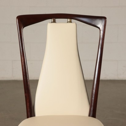 Sechs Stühle von Osvaldo Borsani Vintage Italien 50er Jahre