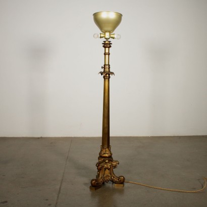 Adjustable Floor Lamp Brass Italy 20th Century
