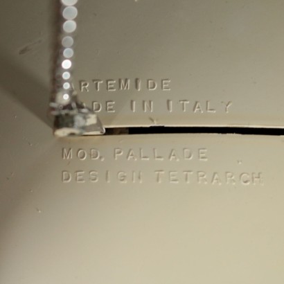 Lustre Pallade Artemide Studio Tetrarch Italie Années 60